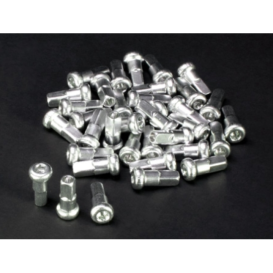 Z-Wheel Aluminum Nipple P3 36pcs Silver W31-P3368H