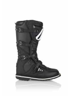 ACERBIS E-TEAM Cross & Enduro Boots - Black/Grey/White