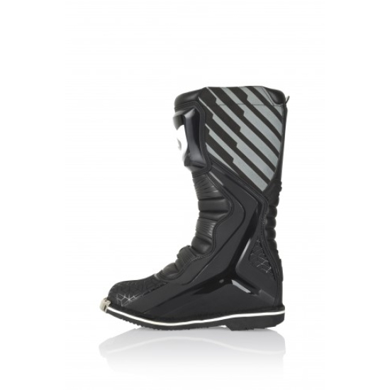 ACERBIS E-TEAM Cross & Enduro Boots - Black/Grey/White #3