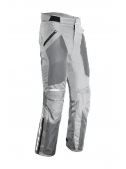 ACERBIS CE Ramsey Vented Motorbike Pants - Grigio Chiaro & Black