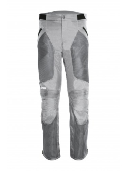 ACERBIS CE Ramsey Vented Motorbike Pants - Grigio Chiaro & Black