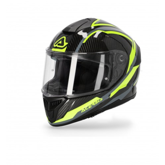 Acerbis Tarmak Helmet - Black/Grey/Yellow