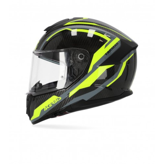 Acerbis Tarmak Helmet - Black/Grey/Yellow #10