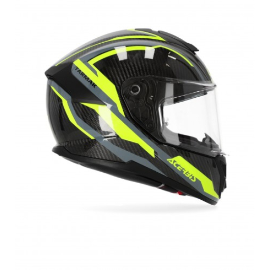 Acerbis Tarmak Helmet - Black/Grey/Yellow #11