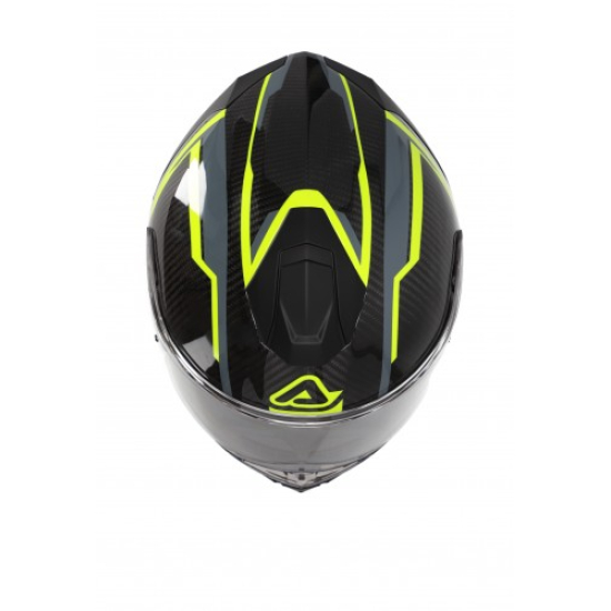 Acerbis Tarmak Helmet - Black/Grey/Yellow #12