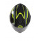 Acerbis Tarmak Helmet - Black/Grey/Yellow