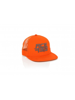 Acerbis C Logo Cap - Orange, Grey, Black (S/M, L/XL) | Motorcycle Apparel