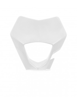 ACERBIS Headlight Mask - White, Black, Red | Premium Motorcycle Body Plastics