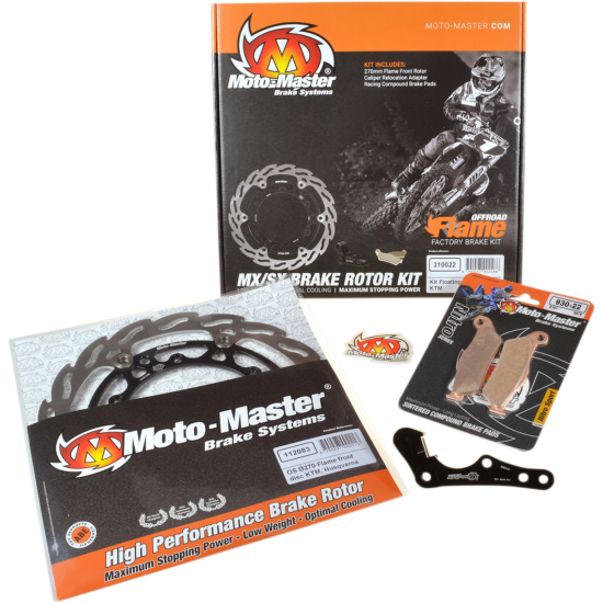 MOTO-MASTER 270mm Flame Floating Rotor Brake Kit