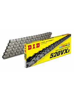 D.I.D 520VX3 X-Ring Drive Chain - Premium Motorcycle Chain