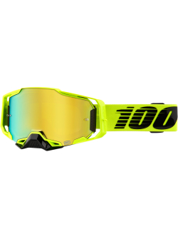 100% GOGGLE ARM NUCCIR MIR/GLD 50005-00003 – Premium Adult Motorbike Goggles