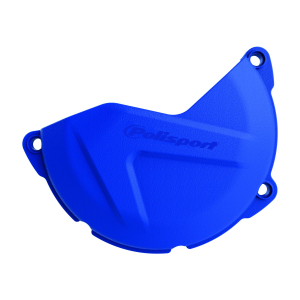 POLISPORT Clutch Cover Protector (Black/Blue) | Premium Motorcycle Parts