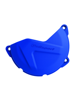 POLISPORT Clutch Cover Protector (Black/Blue) | Premium Motorcycle Parts