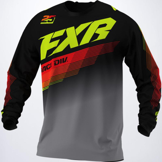 Black/Gray/Fluo Yellow/Red #4