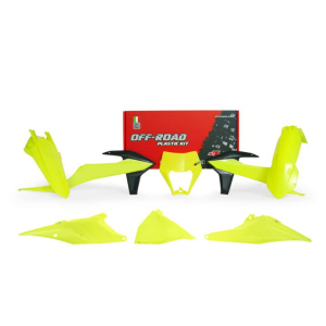 RTECH Plastic Kit NEON YELLOW COLOUR - 5pcs (R-KITKTM-GF0-520)