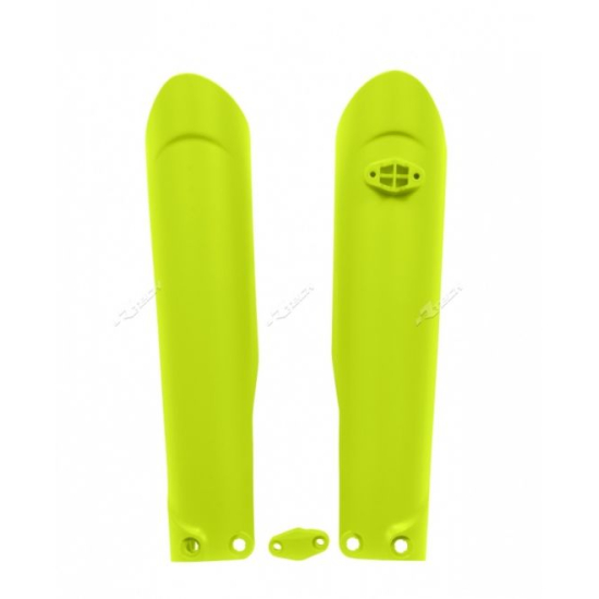 RTECH Neon Yellow Plastic Fork Protectors