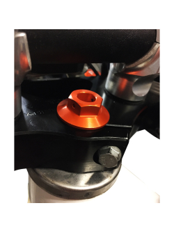 SCAR SCAR STEERING STEM NUT ORANGE 520150N