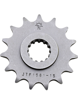 JT SPROCKETS JTF1581.15 Front Replacement Sprocket 15 Teeth 520 Pitch Natural Steel