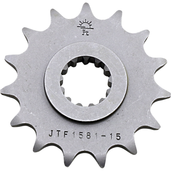 JT SPROCKETS JTF1581.15 Front Replacement Sprocket 15 Teeth 520 Pitch Natural Steel