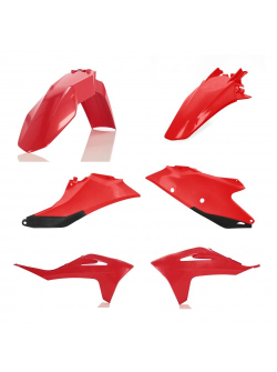 ACERBIS Full Plastic Kit AC 0024630 - Black, White, Red Variants