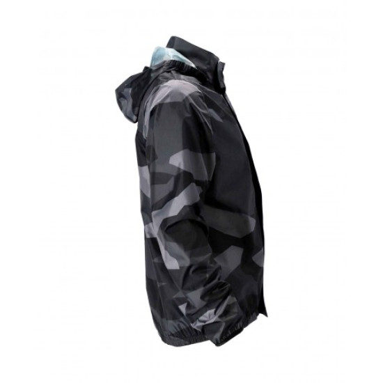 ACERBIS X-DRY Black & Camouflage Motorcycle Rain Jacket (S-X #6