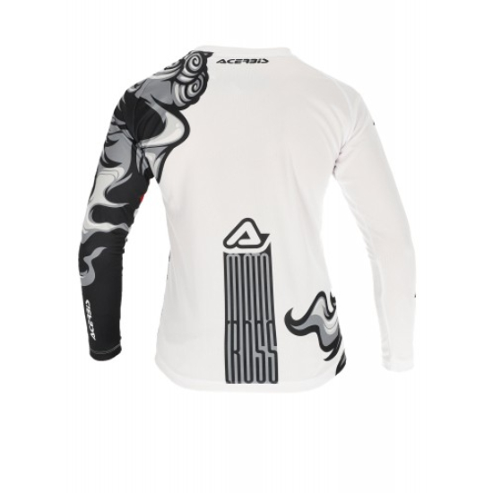 Acerbis MX J-Kid Two Jersey - Orange/White & Grey/White (XS- #5