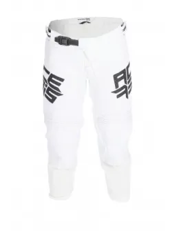 ACERBIS MX K-WINDY Kid Vented Pants (White/Dark Blue) - Sizes 18-28