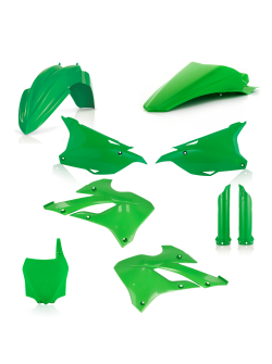 ACERBIS Full Kit Plastic for Kawasaki KX 85 2022 - Black & Green - AC 0024923