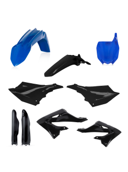 ACERBIS Full Plastic Kit for Yamaha 125/250 2022 - Black, Blue & White