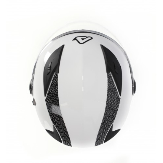 Acerbis Firstway 2.0 Motorcycle Helmet - Black/Grey/White (X #3