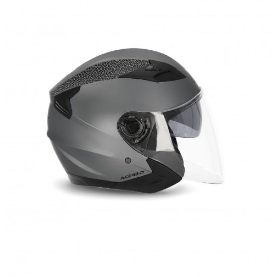 Acerbis Firstway 2.0 Motorcycle Helmet - Black/Grey/White (X #7