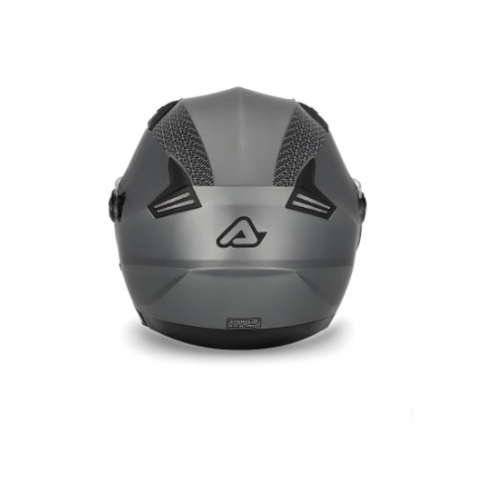 Acerbis Firstway 2.0 Motorcycle Helmet - Black/Grey/White (X #8