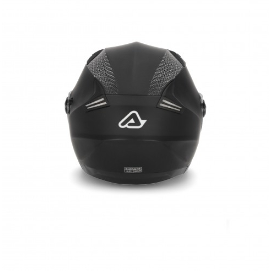 Acerbis Firstway 2.0 Motorcycle Helmet - Black/Grey/White (X #11