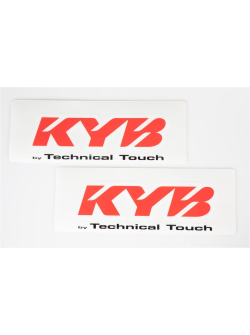 KYB DECALS sticker set ff KYB By Tecnical Touch 2017 Red PRD 170010000302