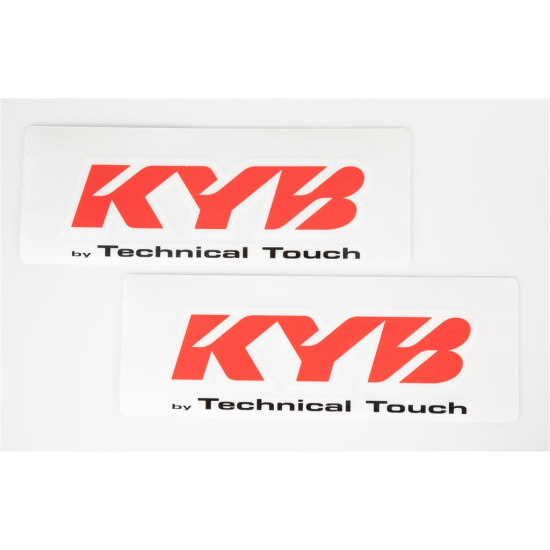 KYB DECALS sticker set ff KYB By Tecnical Touch 2017 Red PRD 170010000302