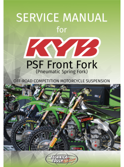 KYB TOOLS service manual PSF (English * Deutsch * Francais * Nederlands)