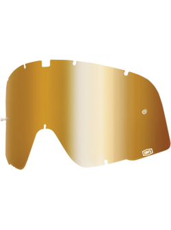 100% Mirror Replacement Lenses for 100% Barstow Goggles - Silver, Gold, Red/Blue