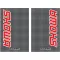 BLACKBIRD RACING Fork Stickers SHOWA (Carbon Look * Clear) 2PK