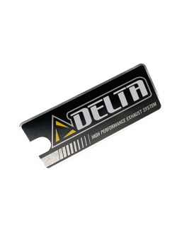 Delta Rep. Heat Resistant Sticker 105x40mm DL99-9822 for SX Series Motorbikes