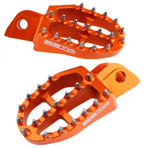 ZETA Aluminum FootPegs KTM/HQV/GASGAS SXF/EXCF/TC/TX/MC/EC (Black * Red * Blue * Orange * H-Blue) ZE93-182