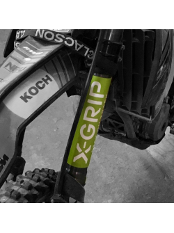 X-GRIP Fork-Sticker Set (Black/Green * Green/White) XG-181