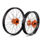 X-GRIP Wheels-Set (Black/Orange * Black/Blue * Black/Green) (KTM/HQV * BETA) V1 XG-23**