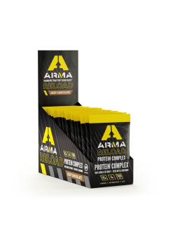 ARMA RELOAD Protein Complex Single Serve Box | Vanilla & Chocolate - Motorbike Nutritional Supplement