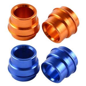 MX GUARDS Front Wheel Spacer for KTM/Husqvarna (Blue & Orange) - WS-K03F