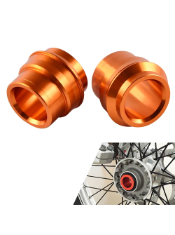 MX GUARDS Front Wheel Spacer for KTM/Husqvarna (Blue & Orange) - WS-K03F