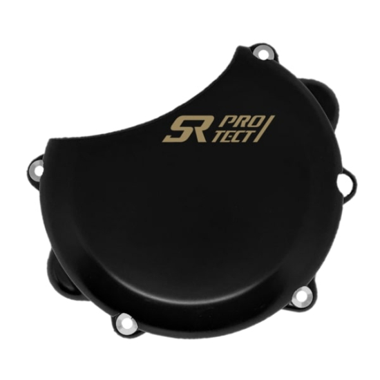 SR PROTECT Clutch Cover Protector for KTM EXC 2T 250/300 (2004-2012) - Black