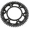 MOOSE RACING SPROCKET DUAL MSE (48-52) (BLACK & GREEN) 1210-460