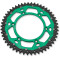 MOOSE RACING SPROCKET DUAL MSE (48-52) (BLACK & GREEN) 1210-460