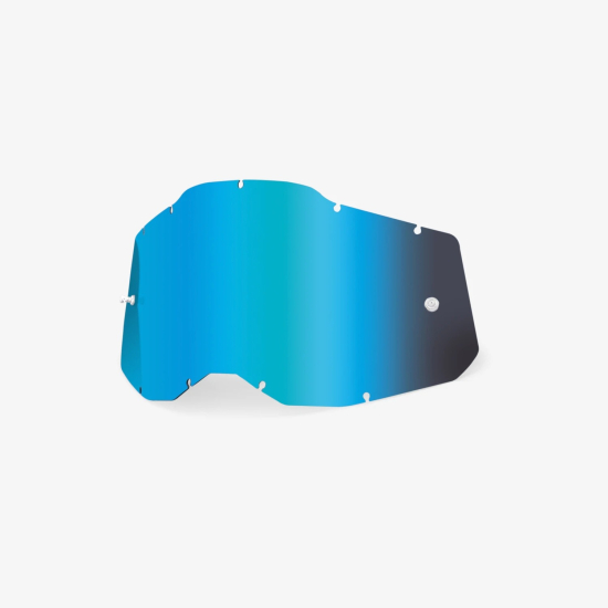 100% Generation2 Goggle Replacement Lens Blue Mirror/Blue 51008-250-01