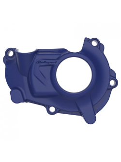 POLISPORT Ignition Cover Protectors (BLACK * BLUE) 846530000